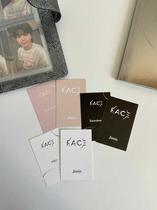 Jimin Face Luckydraw Filler
