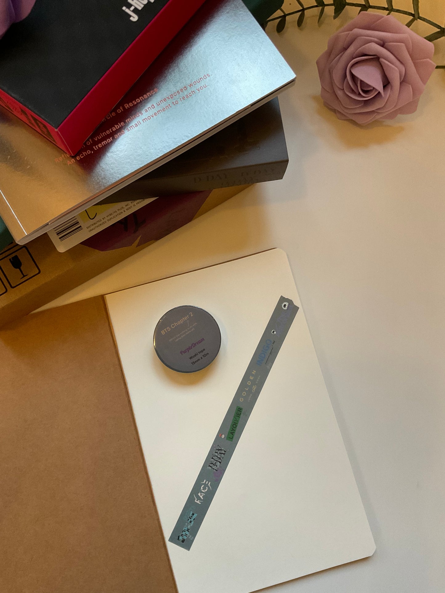 BTS chapter 2 washi tape