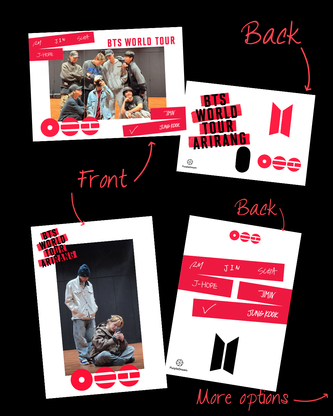 BTS Comeback holder Arirang